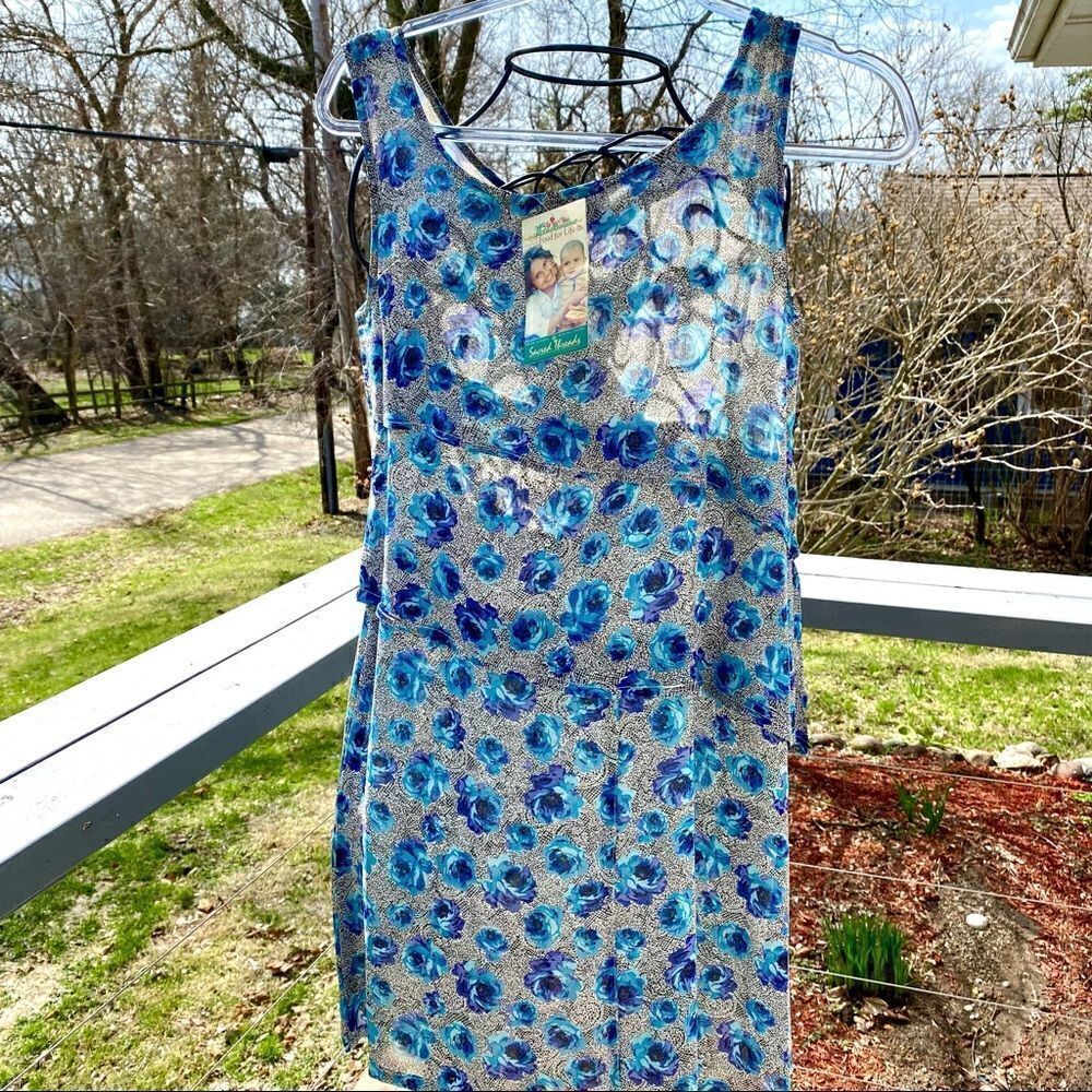 SACRED THREADS BOHO SYMMETRICALLY LAYERED FLORAL … - image 8